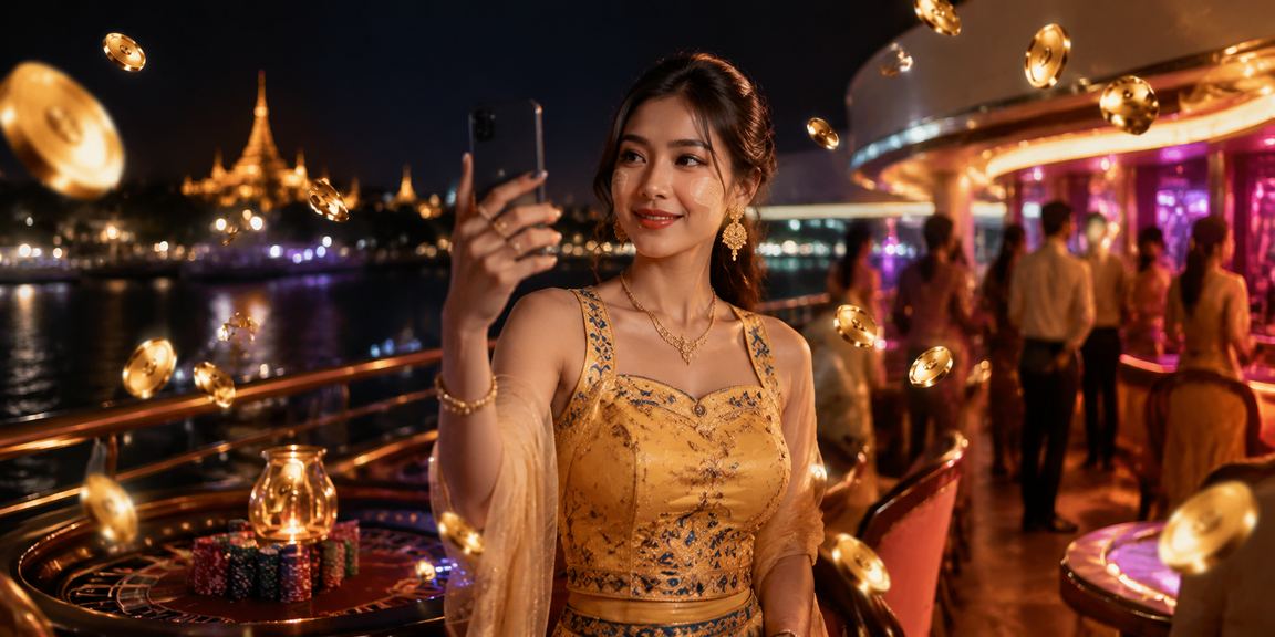 မြန်မာနိုင်ငံမှ ဖုန်းကစားသူများ အွန်လိုင်းကာစီနို ရယူနေခြင်း